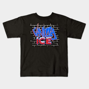 Vanilla Ice Brick Wall Kids T-Shirt